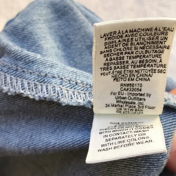 Free People we the Free high waisted buttoned shorts - Picture 8 of 8